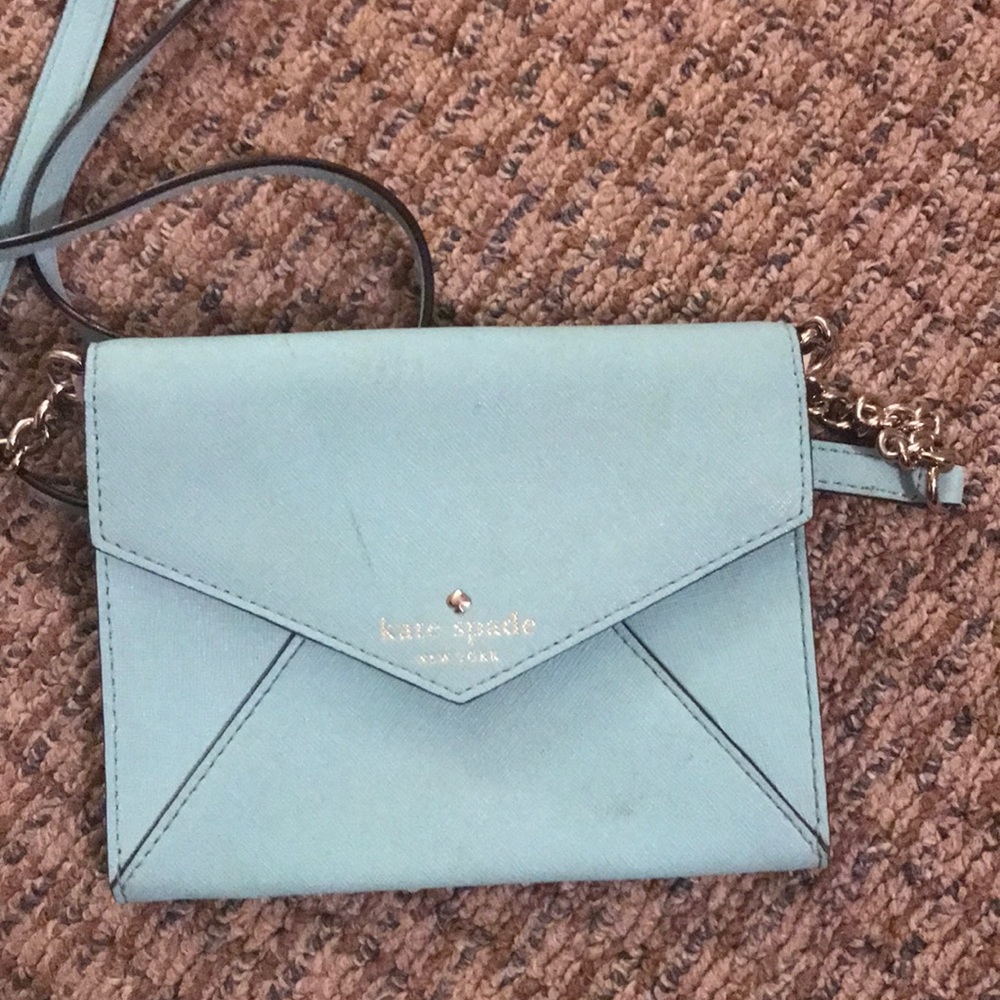 Kate Spade Tiffany blue crossbody